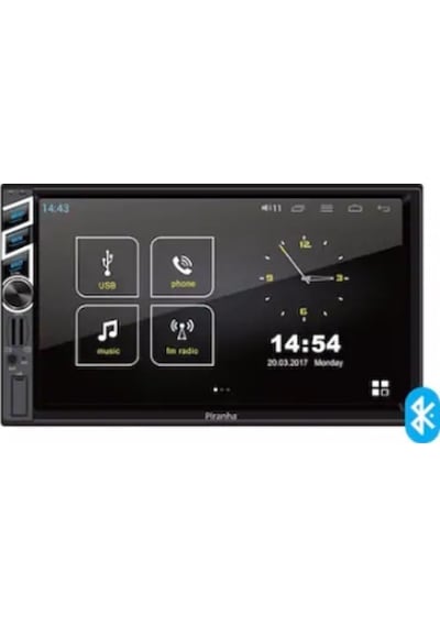 Piranha Encore C Type Double Multimedia Player Oto Teyp