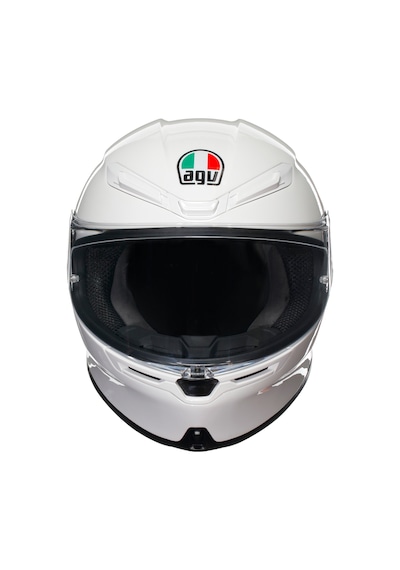 Agv K6 S Mono White Kapalı Kask