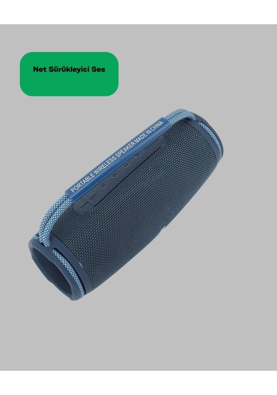 Northcity Suya Dayanıklı Taşınabilir Bluetooth Hoparlör - Renkli Led Efektli Outdoor Ses