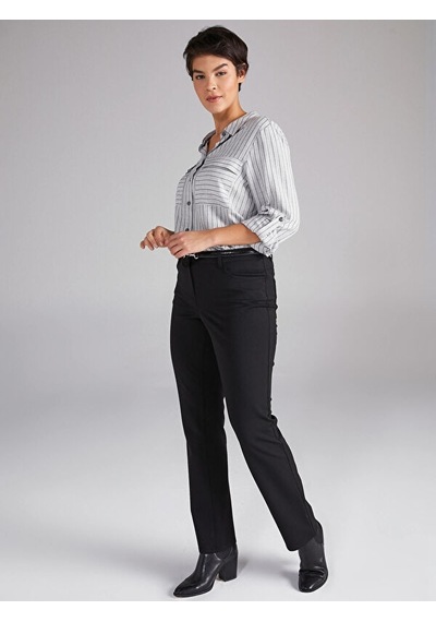 Faik Sönmez Regular Fit Polyviskon Pantolon 00045 001