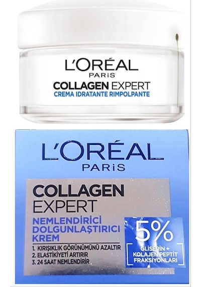 L'oreal Paris Collagen Expert Nemlendirici Dolgunlaştırıcı Krem 50 Ml