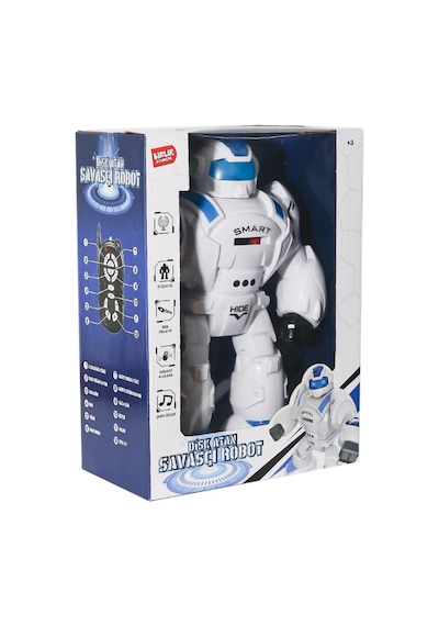 27115 Kumandalı Disk Atan Süper Robot -birliktoys