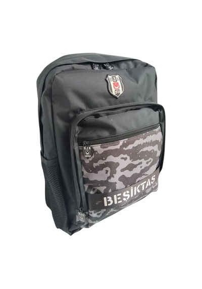 Beşiktaş Orjinal Lisanslı Kolon Detaylı Sırt Çantası, Okul Çnatası, Spor Çantası 25315 Desenli