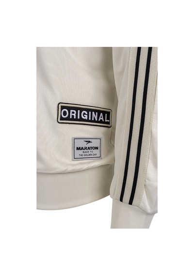 Maraton Comfort Erkek Bisiklet Yaka Taş- Sweatshirt Taş-