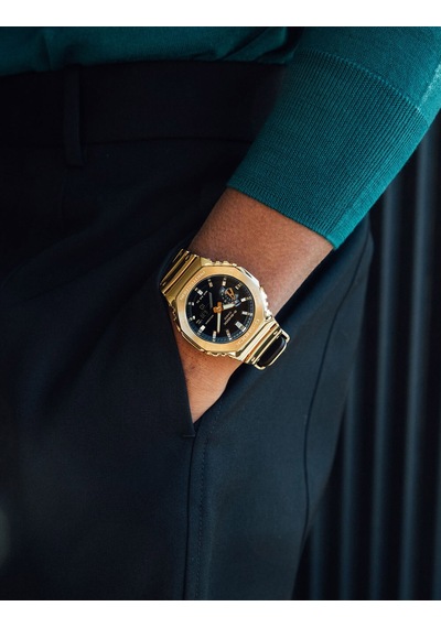G-shock 2100 Fine Metallic Series Gm-2100ymg-9adr Altın - Mavi