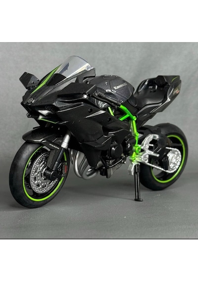 Kawasaki Ninja H2r 1:12 Diecast Model Maisto Lisanslı Metal Motosiklet