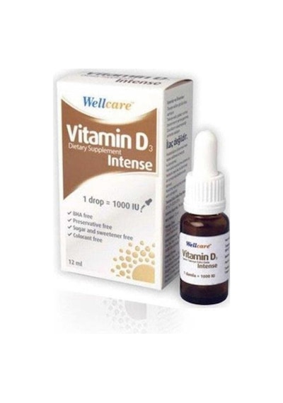 Wellcare Vitamin D3 1000 Iu Intense Damla 12 Ml-