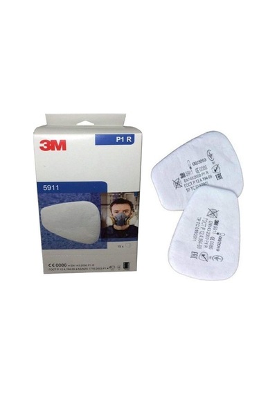 3m 5911 Partikül Filtresi Bayonet Bağlantılı, P1 R Filtreli