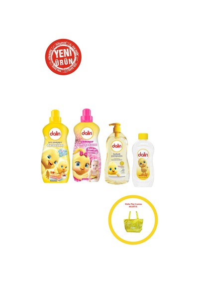 Bebek Deterjanı Ve Yumuşatıcısı Karma Seti Yeni Ürün Çanta Hediyeli 1007 1,44 L
