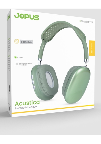 Jopus Acustica Mikrofonlu Bluetooth Kulak Üstü Kulaklık