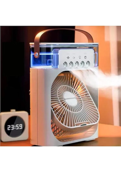 Taşınabilir Vantilatör Su Soğutmalı Masaüstü Fan Buhar Air Cooler