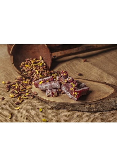 Görallar Ziya Efendi Antep Fıstıklı Narlı Çekme Lokum 1 KG