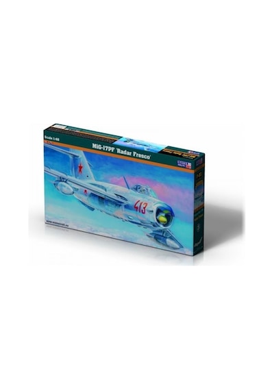 Mistercraft F003 1/48 Mig-17pf Radar Fresco Savaş Uçağı Plastik Model Kiti-49664