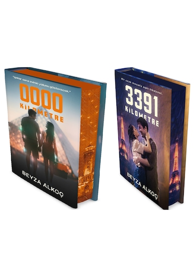 3391 Km - Sıfır Kilometre Film Özel Baskı Beyza Alkoç İndigo