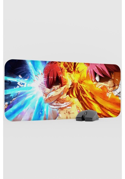 Fairy Tail Anime V3 - 70x30 Xl Gaming Kauçuk Kaymaz Taban Mouse Pad Fare Altlığı
