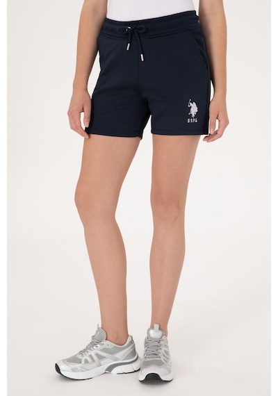 U.s. Polo Assn. Kadın Lacivert Şort Örme 50300858-vr033 Lacivert