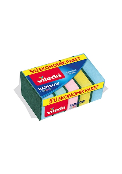 Vileda Sünger Rainbow 5'li