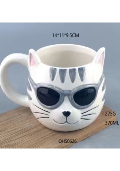 Artist Kedi Tasarımlı Kupa Bardak 1