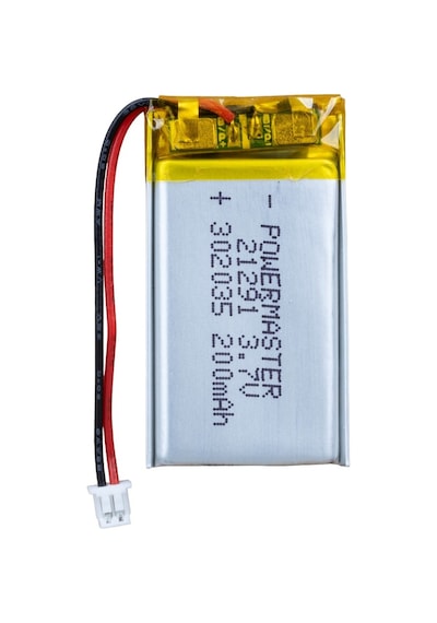 Powermaster 3.7 Volt 200 Mah Lityum Polimer Şarjlı Pil 3x20x35 Mm Akıllı Saat Kulaklık Pili