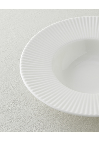 English Home Lunara Porselen Makarna Tabağı 27 Cm Beyaz Beyaz