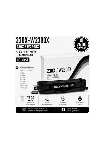230x-w2300x Siyah