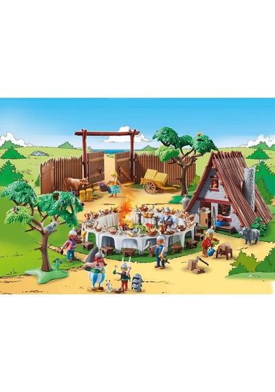Orjinal Playmobil Asteriks Büyük Köy Festivali Oyun Seti Playmobil 70931