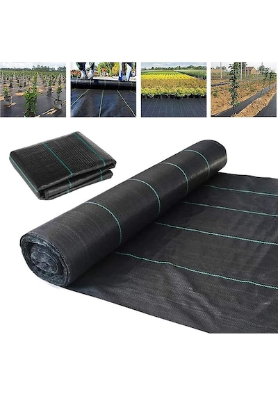 Taban Örtüsü 3X40 M Jüt Yer Örtüsü Malç Taş Toprak Altı Örtü...
