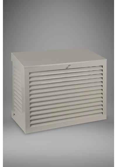 Klima Motoru/dış Ünite Gizleme/koruma Kafesi L 120x62x110 H Açılı Condor Açık Gri