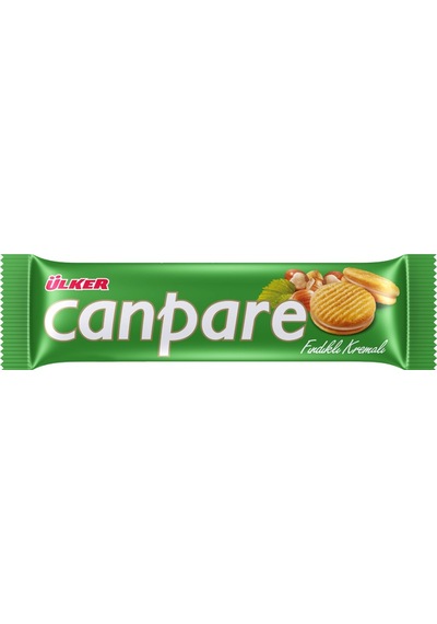 Ülker Canpare Fındıklı Kremalı Bisküvi 24 x 81 G