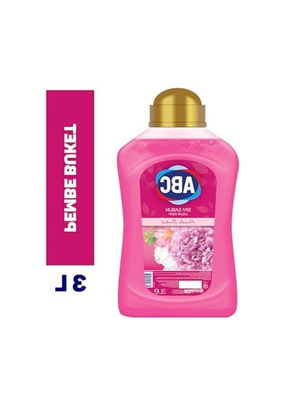 Pembe Renkli Sıvı Sabun, 3 Litre