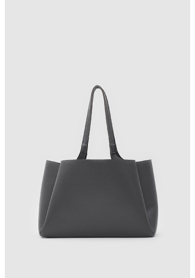 Shule Bags Maksi Tote Çanta Gri
