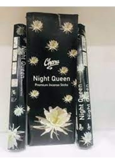 Charu Çubuk Tütsü Night Queen Lotus Kokulu Tütsü 20 Stick