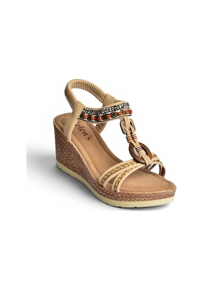 Fox Shoes Y274522209 Ten Dolgu Tabanlı Kadın Sandalet