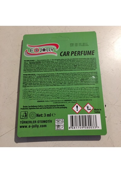 EJOLLY OTO KOKUSU PETEK KLİPSLİ 3ML