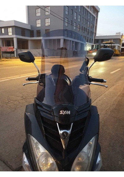 Motocam Sym Joyride 200 Ön Cam 2009-2018 Model 53cm Füme Renkli 4mm