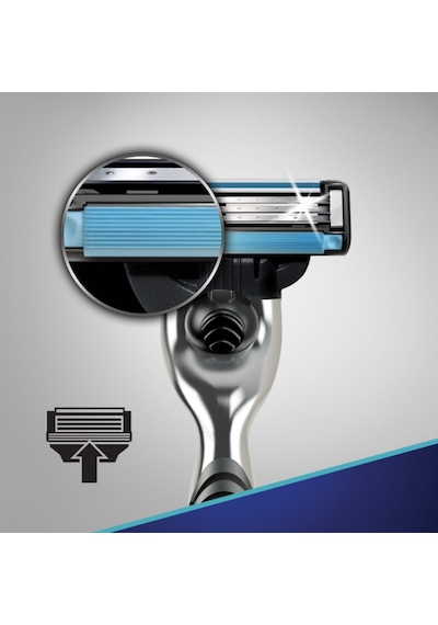 Gillette Mach3 Start Tıraş Makinesi + Yedek Başlık 2'li