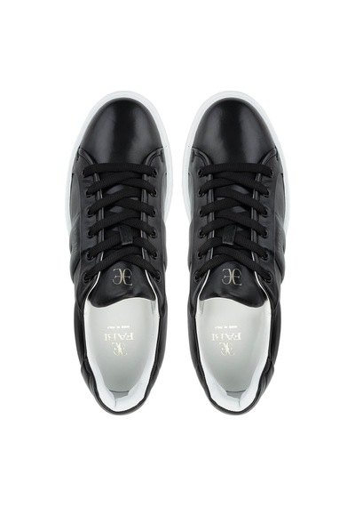 Fabi Erkek Hakiki Deri Siyah Sneakers & Spor Ayakkabı 510 Fu0456 Erk Ayk Y25 Nero Siyah