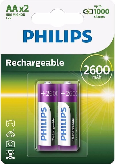 Çok Aşamalı Life Nimh Pil Aa Mignon 2600 Mah 2'li Paket