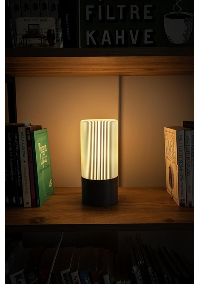 Lumo Modern Masa Lambası Ahşap Diğer