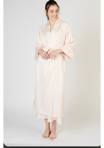Elli2 Pink Champagne Kimono Gülkurusu