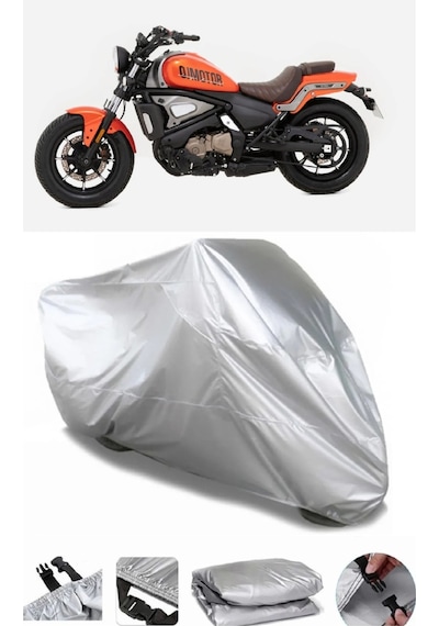 Qj Srv 550 St Motosiklet Brandası Su Geçirmez Örtü