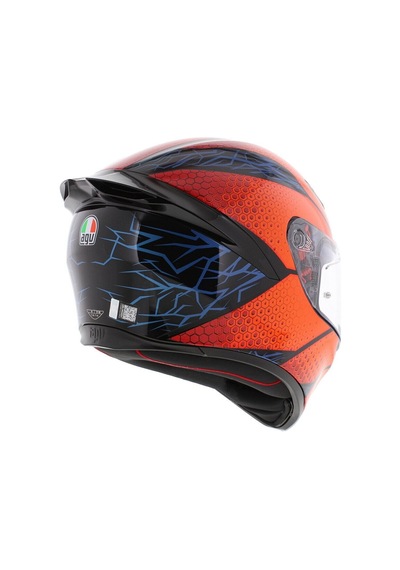 Agv K1s Speedarmor Kapalı Kask Siyah Turuncu