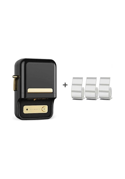 Niimbot B21s Bluetooth Taşınabilir Termal Etiket Yazıcı-siyah