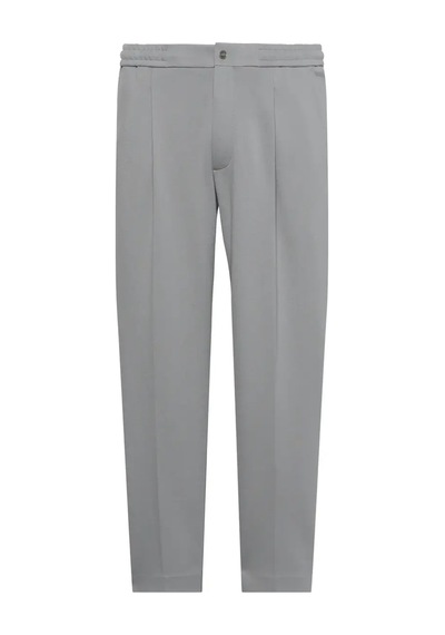 Calvin Klein Tapered Tech Knıt Pl, P87 Gri Erkek Pantolon