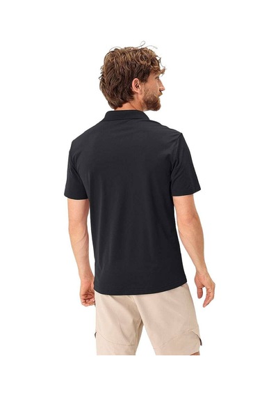 Vaude Essential Polo Yaka Erkek T-shirt 45844 Siyah