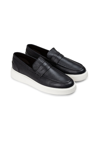 Deery Hakiki Deri Lacivert Erkek Loafer Ayakkabı - 01964mlcve01 Lacivert