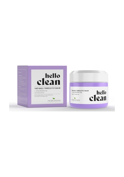 Herbaderm Hello Clean Yağ Bazlı Temizleyici 100 ML