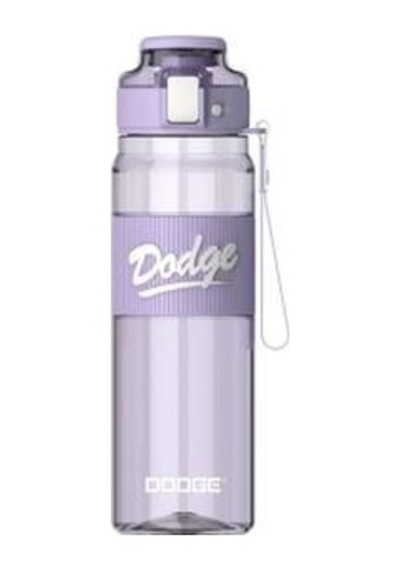 Dodge Dl-24638 850ml Mor Pipetli Tritan Matara Siyah