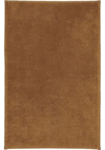 Banyo Paspası Taba Renk 50x80 cm MeridyenDukkan Pamuk-Kaymaz Taba Kahverengi