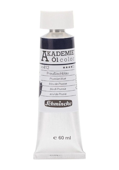 Schmincke : Akademie Yağlı Boya : 60 Ml : 412 Prussian Blue